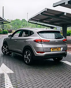 Used 2017 Hyundai Tucson Sport Edition White Sand Pearl - Interior and Exterior details 14