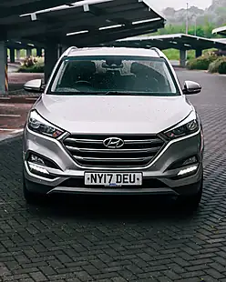 Used 2017 Hyundai Tucson Sport Edition White Sand Pearl - Interior and Exterior details 2