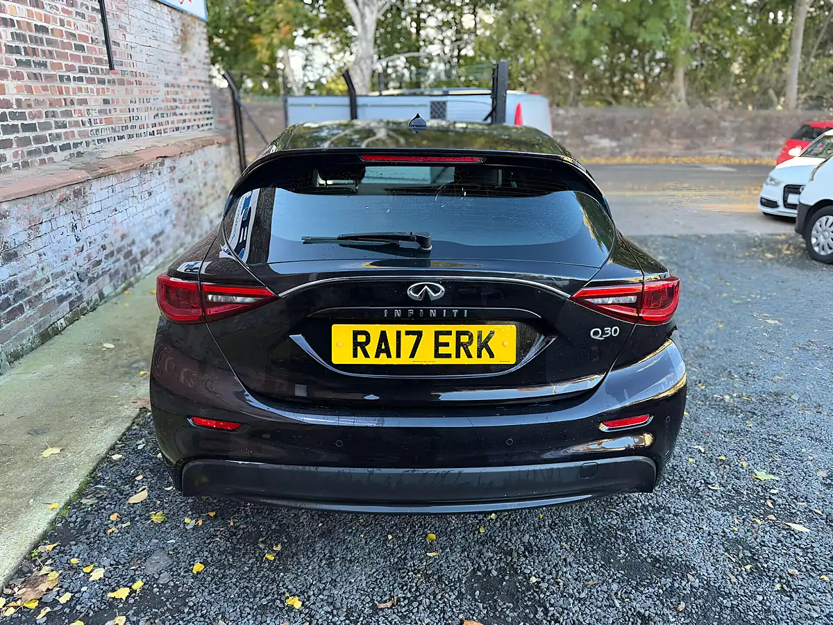 Used 2017 Infiniti Q30 Business Executive Black - Interior and Exterior details 4