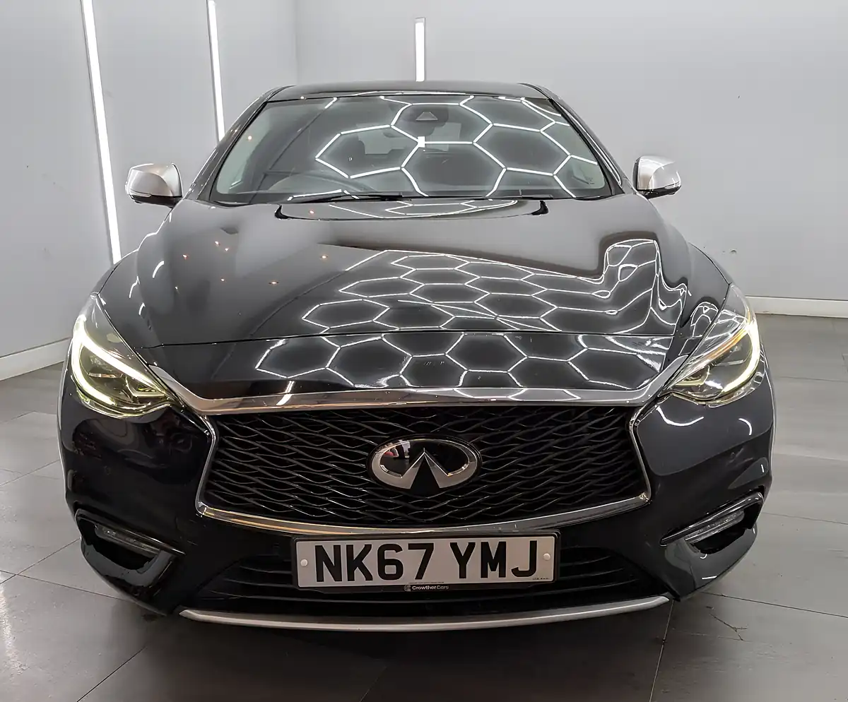 Used 2017 Infiniti Q30 Premium Intouch Obsidian Black - Interior and Exterior details 2