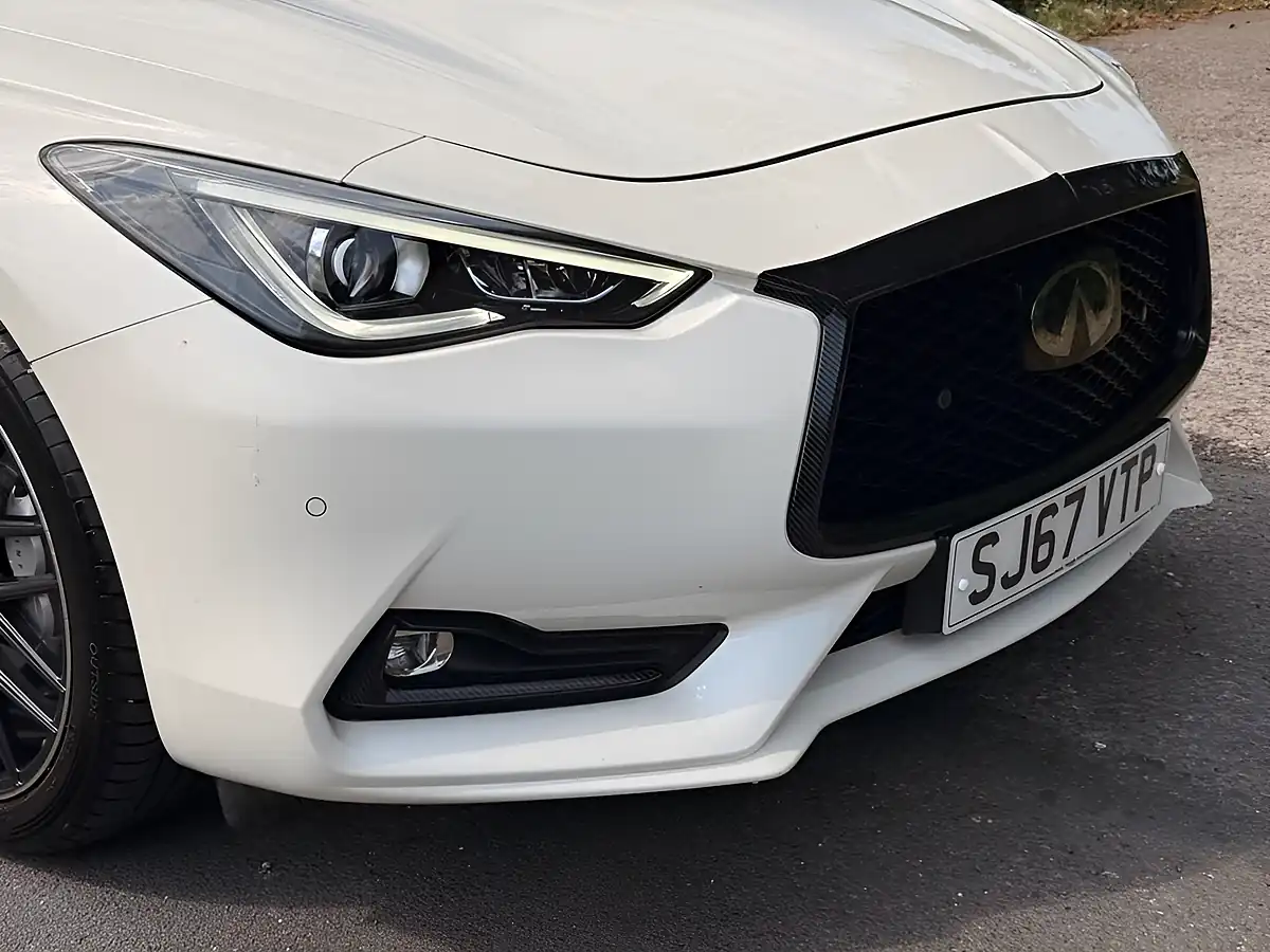 Used 2017 Infiniti Q60 S Sport White - Interior and Exterior details 15