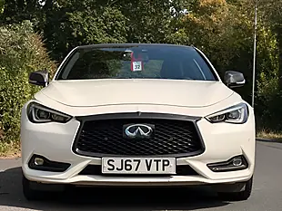 Used 2017 Infiniti Q60 S Sport White - Interior and Exterior details 2