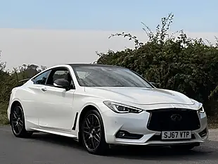 Used 2017 Infiniti Q60 S Sport White - Interior and Exterior details 3