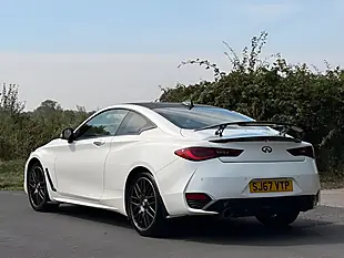 Used 2017 Infiniti Q60 S Sport White - Interior and Exterior details 7
