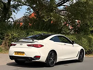 Used 2017 Infiniti Q60 S Sport White - Interior and Exterior details 9