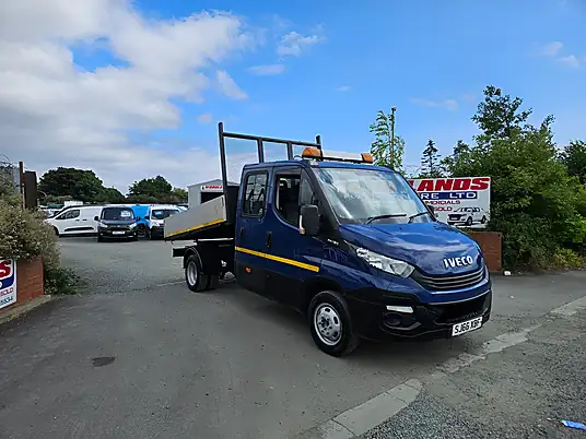 2017 Iveco Daily 35c12d Crew Cab Tipper