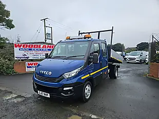 Used 2017 Iveco Daily Crew Cab Tipper Pickup Blue - Interior and Exterior details 4