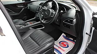 Used 2017 Jaguar F-Pace Portfolio AWD White - Interior and Exterior details 5