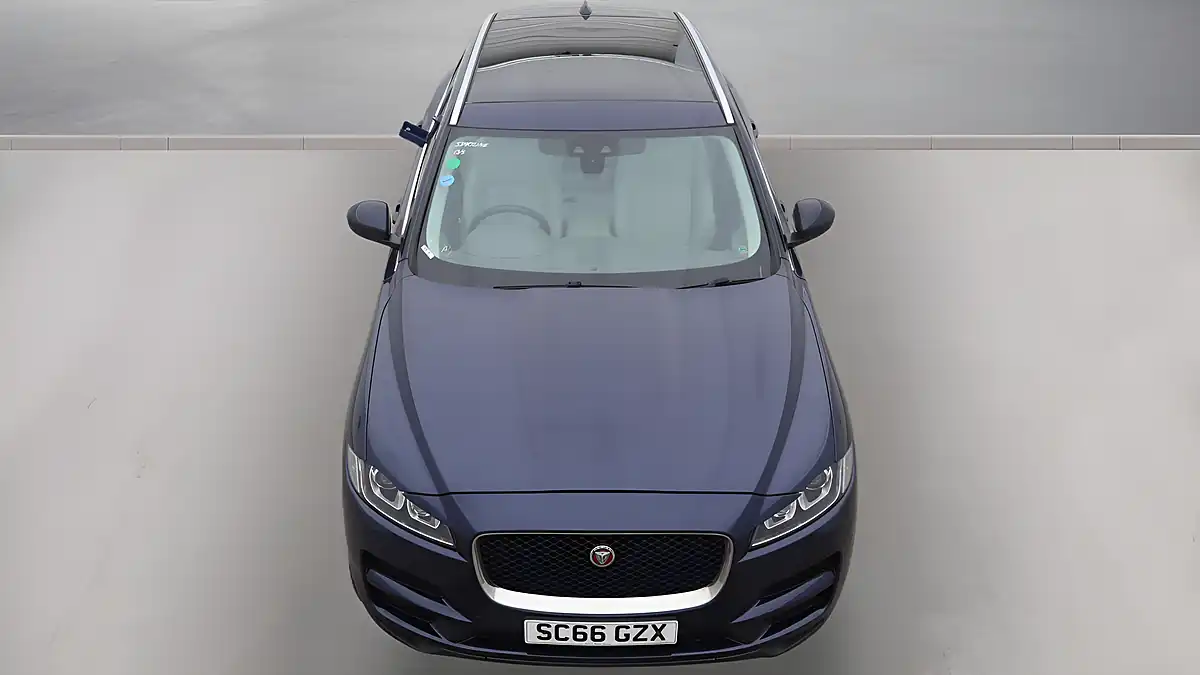 Used 2017 Jaguar F-Pace Portfolio Blue - Interior and Exterior details 2