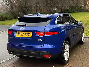 Used 2017 Jaguar F-Pace Portfolio Blue - Interior and Exterior details 13