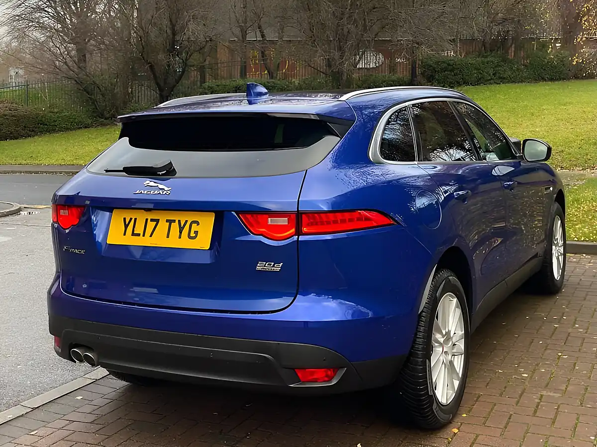 Used 2017 Jaguar F-Pace Portfolio Blue - Interior and Exterior details 13