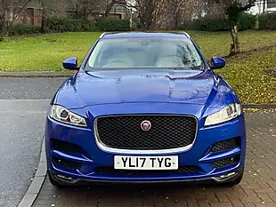 Used 2017 Jaguar F-Pace Portfolio Blue - Interior and Exterior details 2