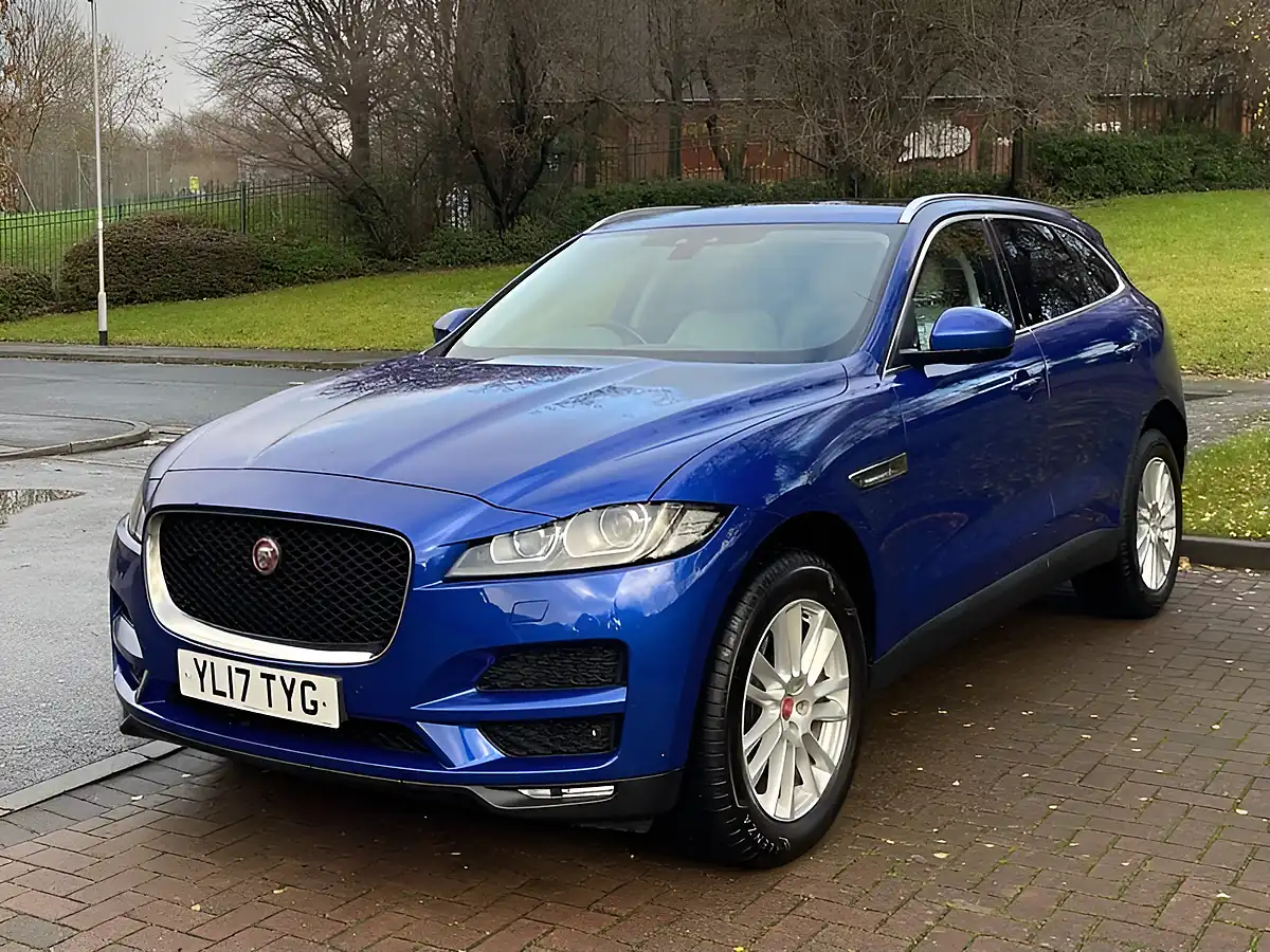 Used 2017 Jaguar F-Pace Portfolio Blue - Interior and Exterior details 3