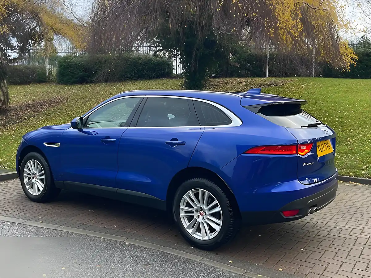 Used 2017 Jaguar F-Pace Portfolio Blue - Interior and Exterior details 9