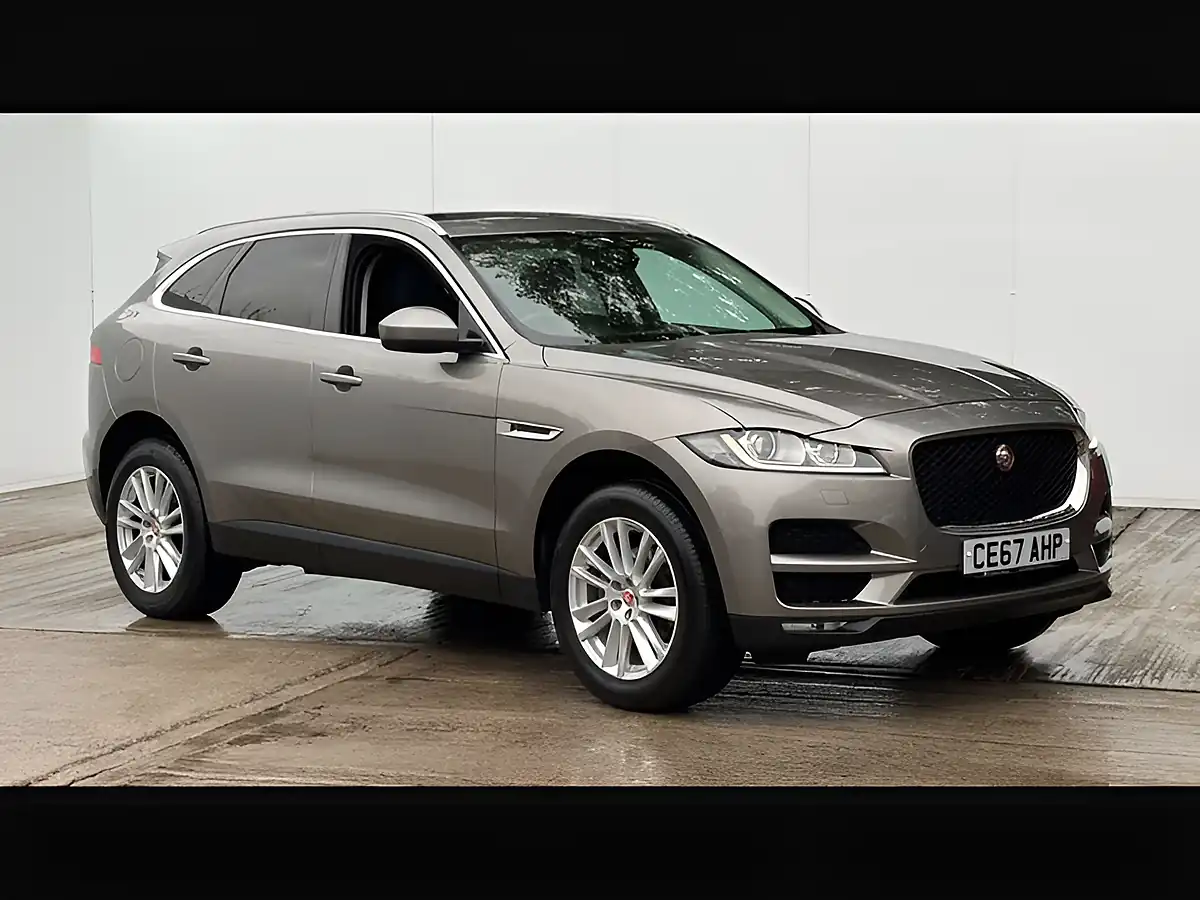 Used 2017 Jaguar F-Pace Portfolio Silicon Silver - Interior and Exterior details 2
