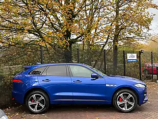 Used 2017 Jaguar F-Pace R-Sport Blue - Interior and Exterior details 10