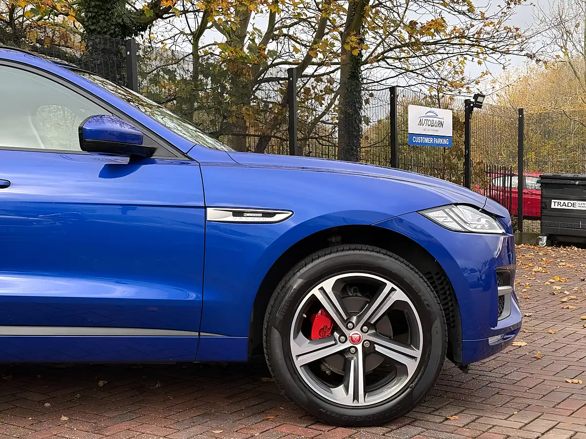 Used 2017 Jaguar F-Pace R-Sport Blue - Interior and Exterior details 13