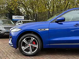 Used 2017 Jaguar F-Pace R-Sport Blue - Interior and Exterior details 14