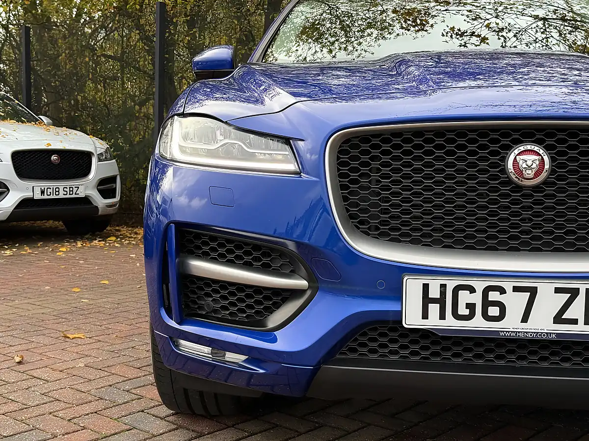 Used 2017 Jaguar F-Pace R-Sport Blue - Interior and Exterior details 15
