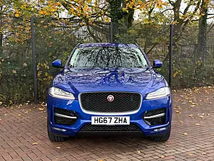 Used 2017 Jaguar F-Pace R-Sport Blue - Interior and Exterior details 4