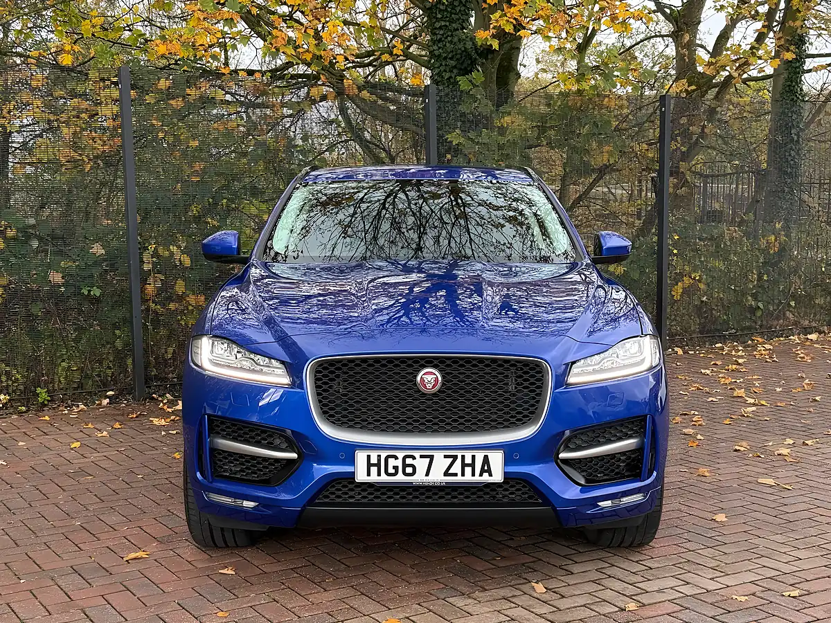 Used 2017 Jaguar F-Pace R-Sport Blue - Interior and Exterior details 4