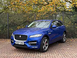 Used 2017 Jaguar F-Pace R-Sport Blue - Interior and Exterior details 5