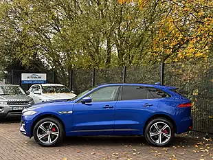 Used 2017 Jaguar F-Pace R-Sport Blue - Interior and Exterior details 6