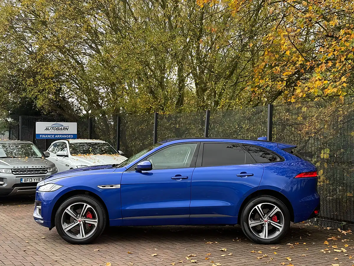 Used 2017 Jaguar F-Pace R-Sport Blue - Interior and Exterior details 6