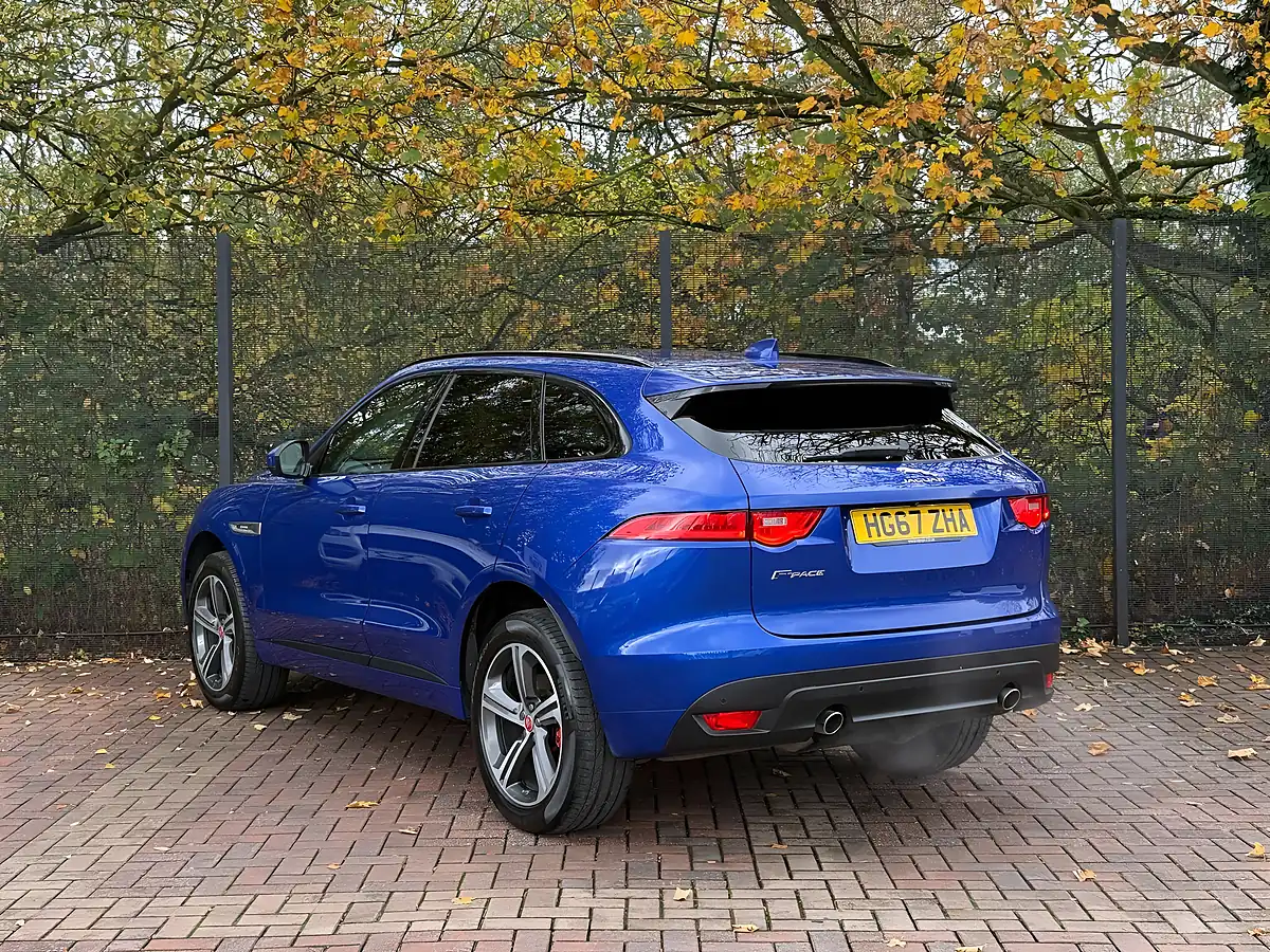 Used 2017 Jaguar F-Pace R-Sport Blue - Interior and Exterior details 7