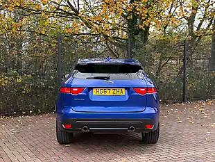 Used 2017 Jaguar F-Pace R-Sport Blue - Interior and Exterior details 8