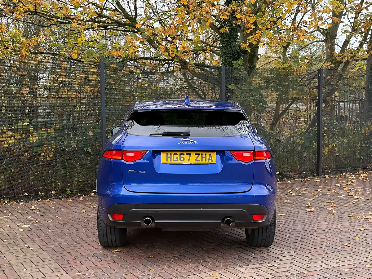 Used 2017 Jaguar F-Pace R-Sport Blue - Interior and Exterior details 8