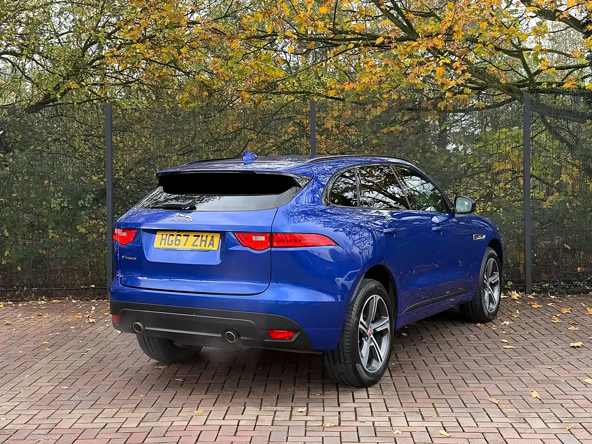 Used 2017 Jaguar F-Pace R-Sport Blue - Interior and Exterior details 9