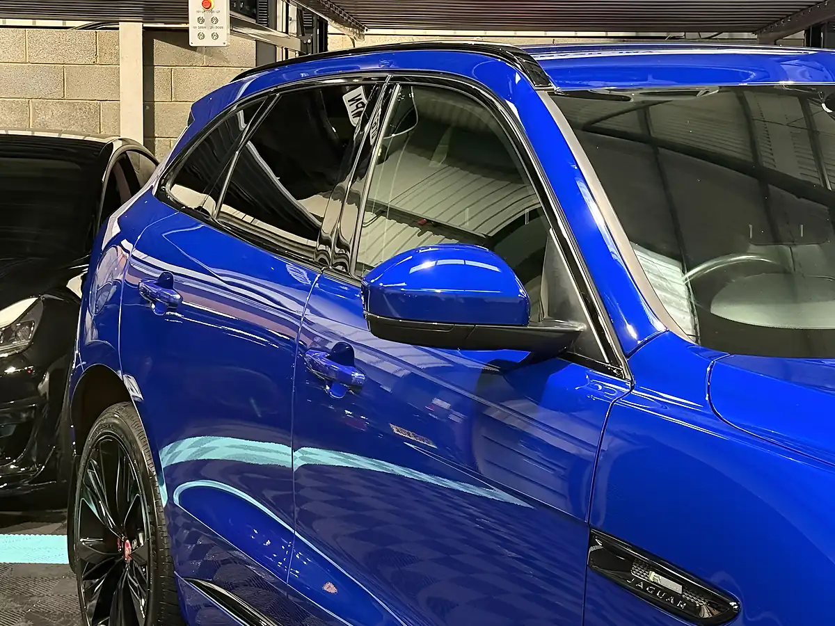 Used 2017 Jaguar F-Pace R-Sport Blue - Interior and Exterior details 10
