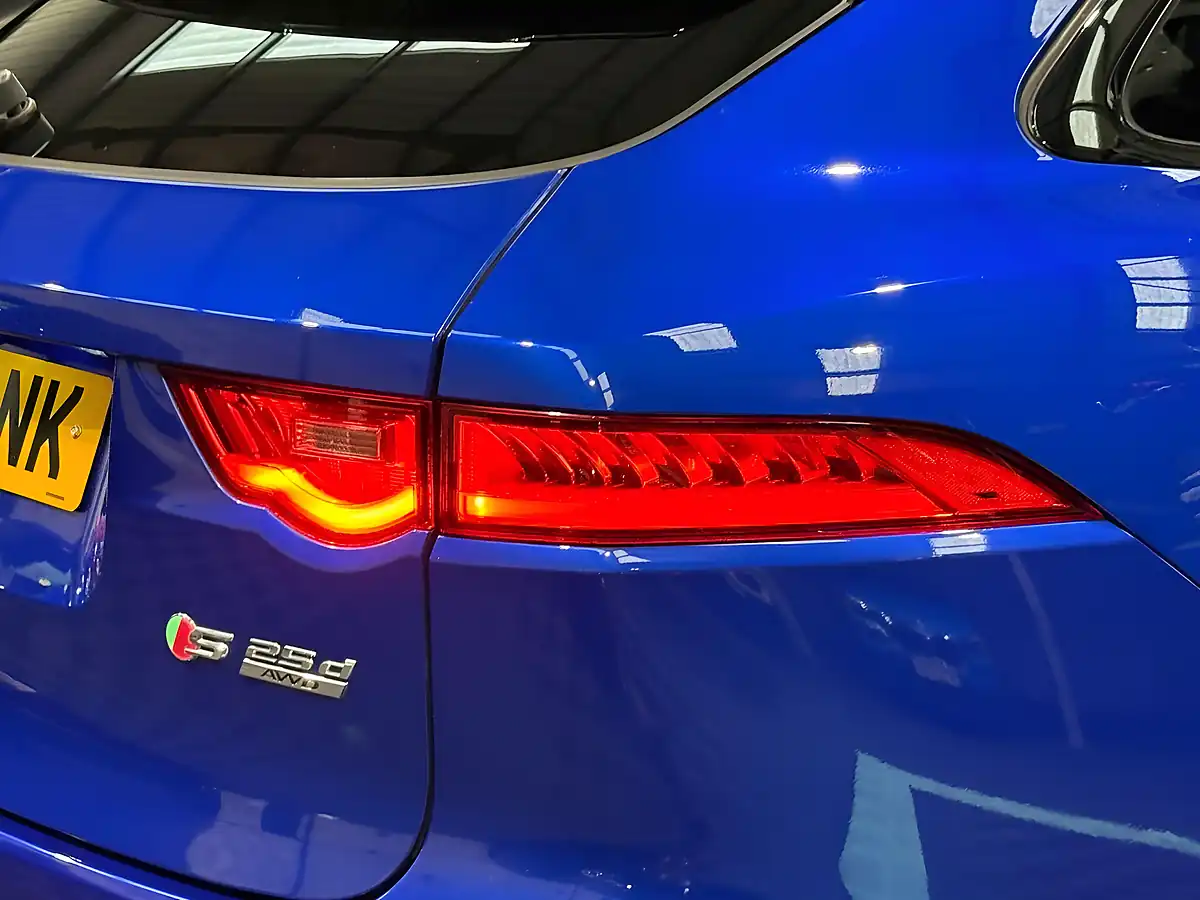Used 2017 Jaguar F-Pace R-Sport Blue - Interior and Exterior details 11