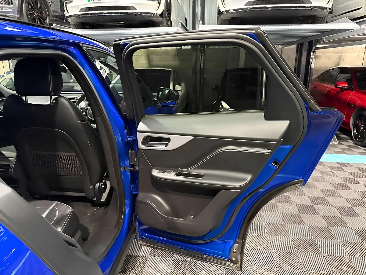 Used 2017 Jaguar F-Pace R-Sport Blue - Interior and Exterior details 14