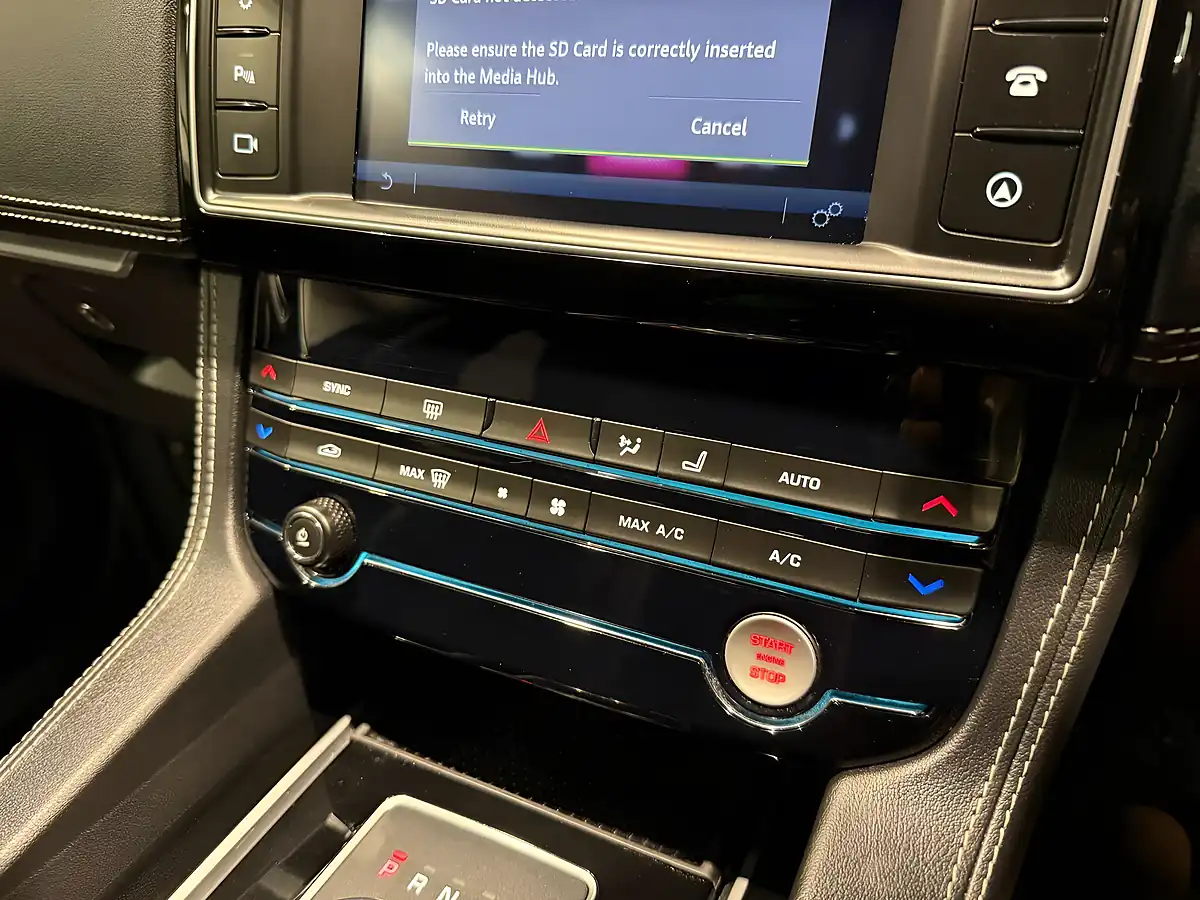 Used 2017 Jaguar F-Pace R-Sport Blue - Interior and Exterior details 19