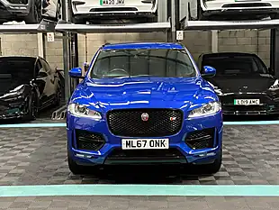 Used 2017 Jaguar F-Pace R-Sport Blue - Interior and Exterior details 4