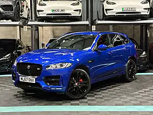 Used 2017 Jaguar F-Pace R-Sport Blue - Interior and Exterior details 5