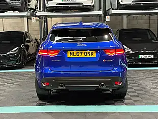 Used 2017 Jaguar F-Pace R-Sport Blue - Interior and Exterior details 8