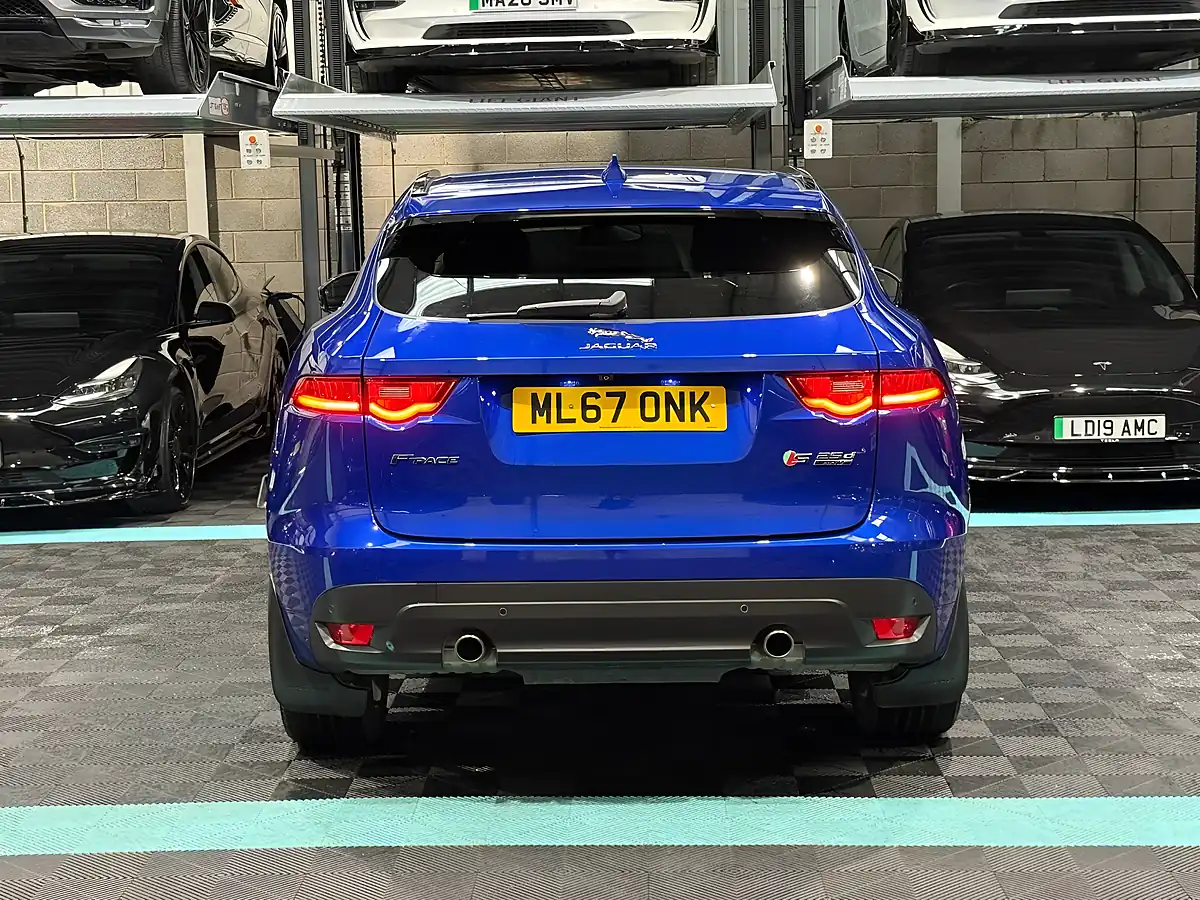 Used 2017 Jaguar F-Pace R-Sport Blue - Interior and Exterior details 8