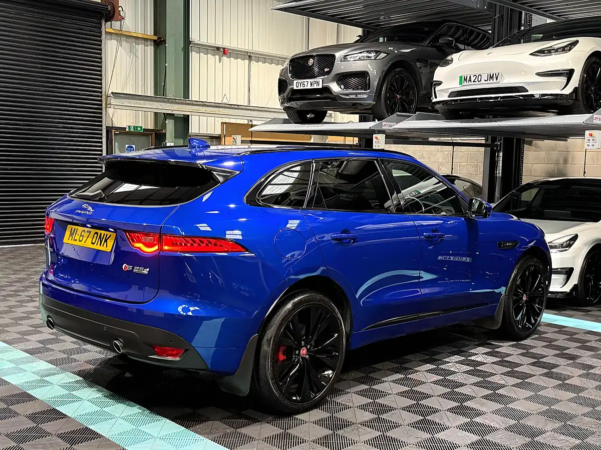Used 2017 Jaguar F-Pace R-Sport Blue - Interior and Exterior details 9