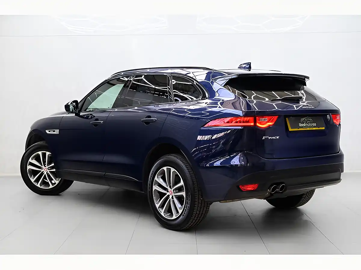 Used 2017 Jaguar F-Pace R-Sport Blue - Interior and Exterior details 10