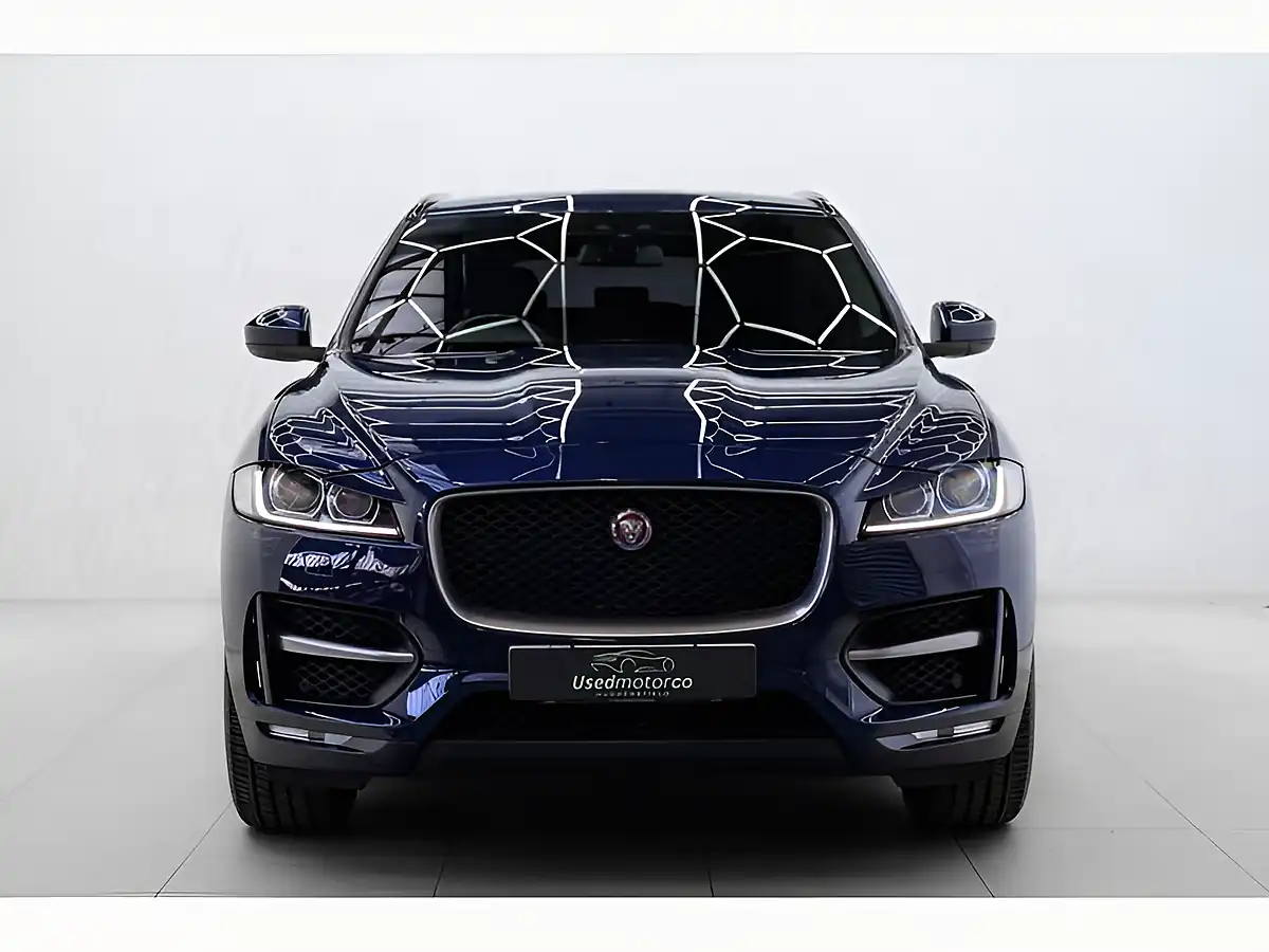 Used 2017 Jaguar F-Pace R-Sport Blue - Interior and Exterior details 2
