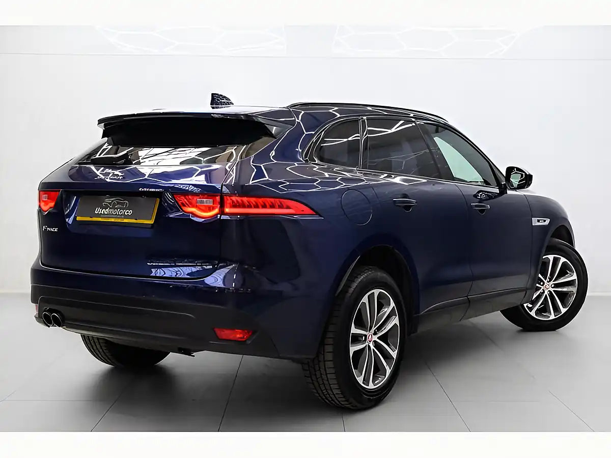 Used 2017 Jaguar F-Pace R-Sport Blue - Interior and Exterior details 6