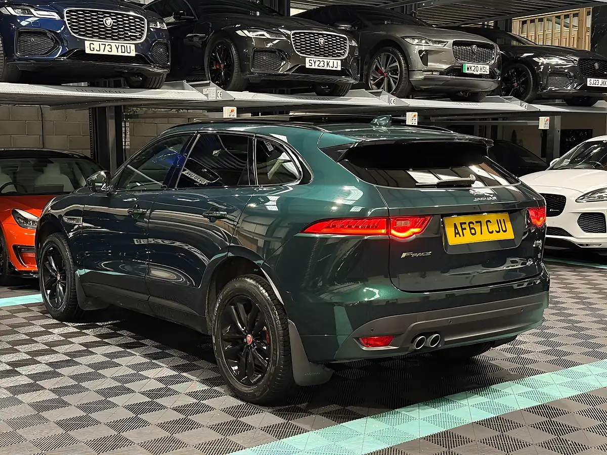 Used 2017 Jaguar F-Pace R-Sport British Racing Green - Interior and Exterior details 7