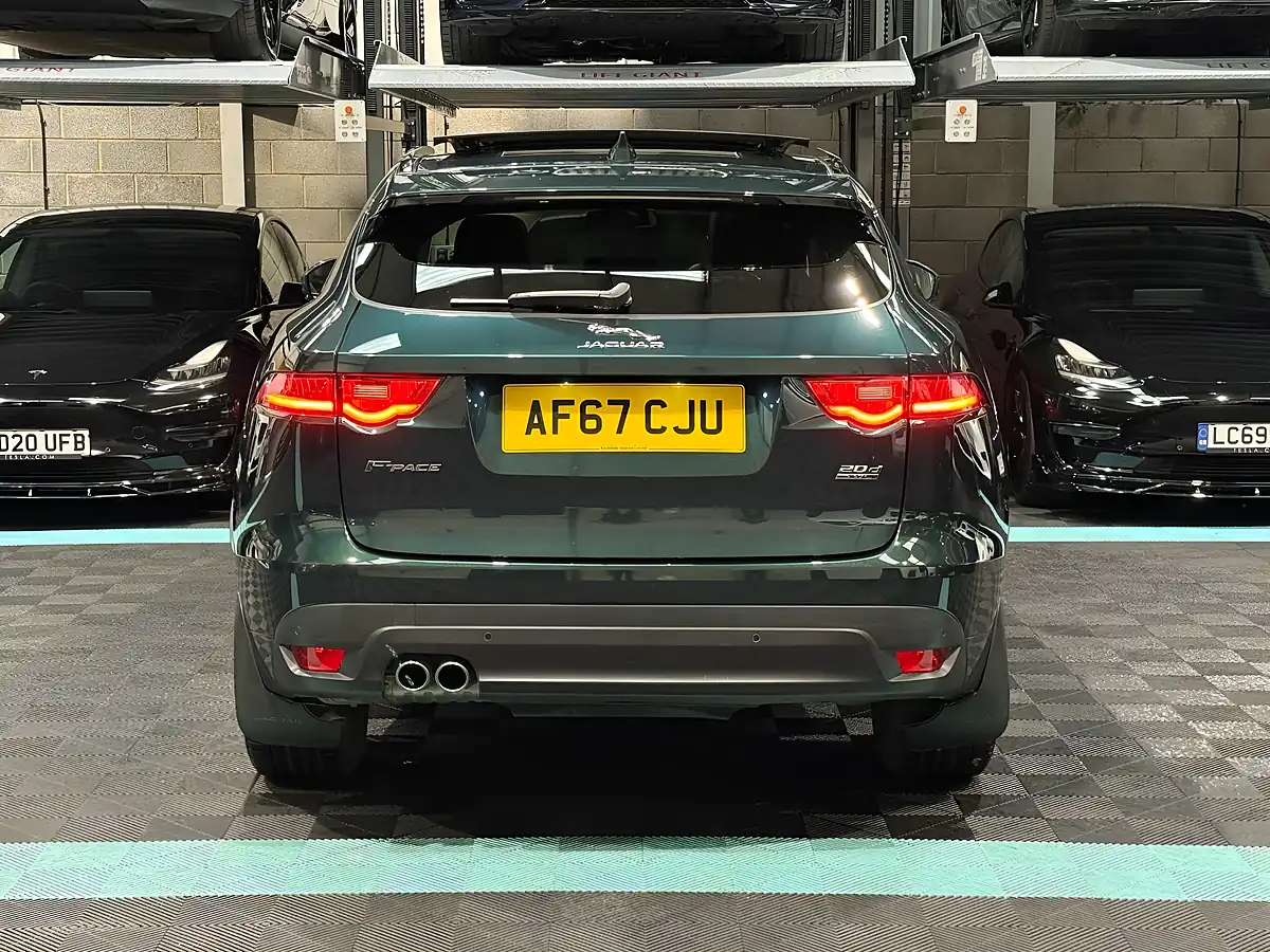 Used 2017 Jaguar F-Pace R-Sport British Racing Green - Interior and Exterior details 8
