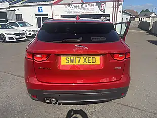 Used 2017 Jaguar F-Pace R-Sport Firenze Red - Interior and Exterior details 15