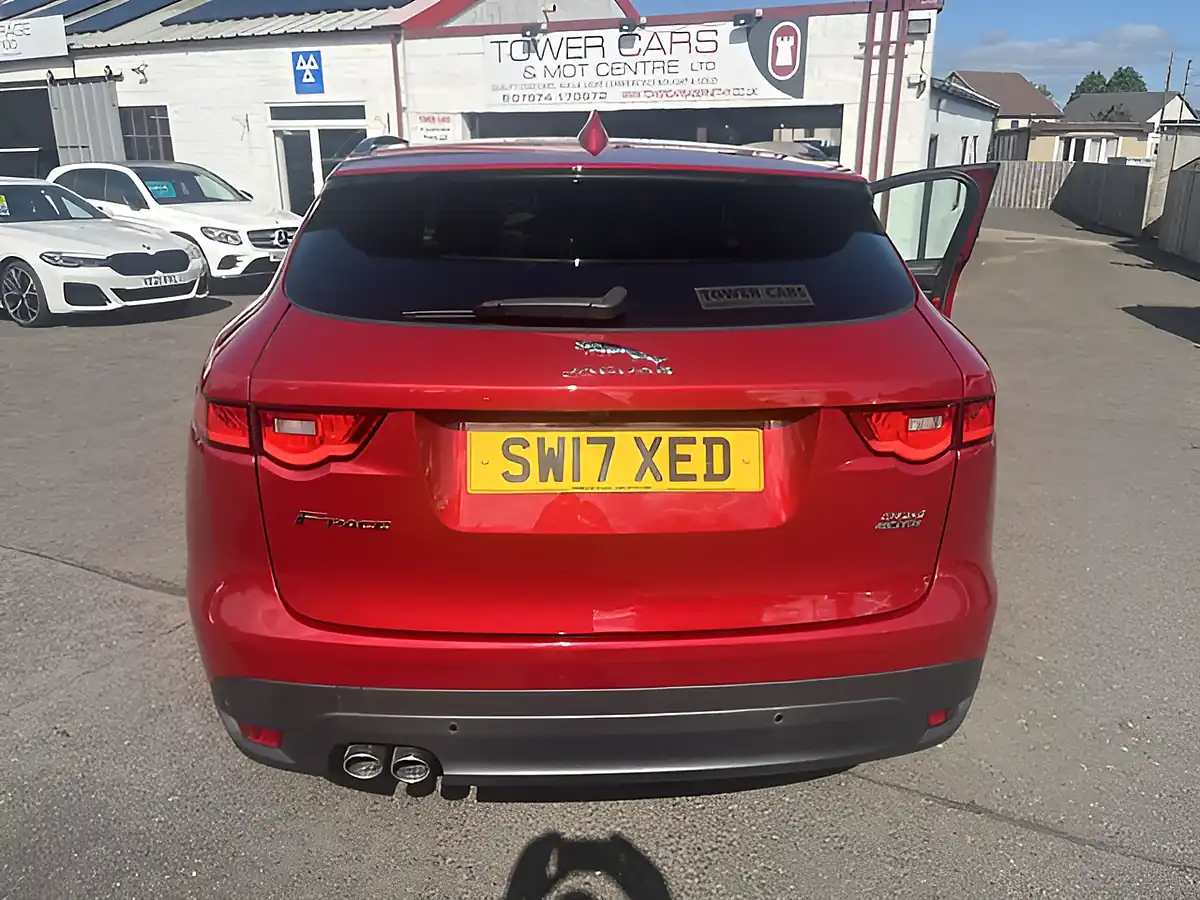 Used 2017 Jaguar F-Pace R-Sport Firenze Red - Interior and Exterior details 15