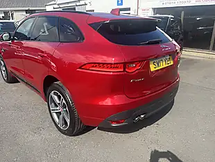 Used 2017 Jaguar F-Pace R-Sport Firenze Red - Interior and Exterior details 16