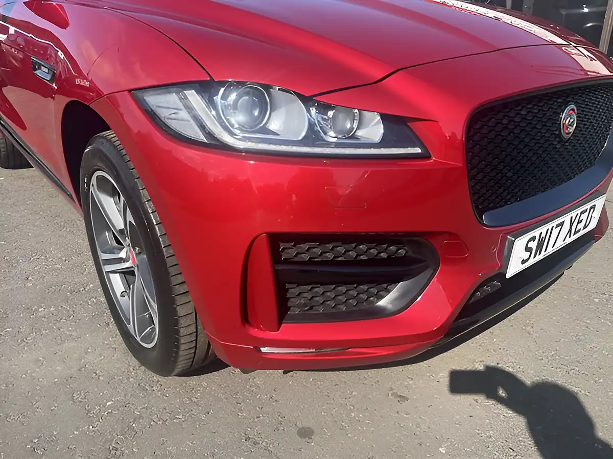 Used 2017 Jaguar F-Pace R-Sport Firenze Red - Interior and Exterior details 4